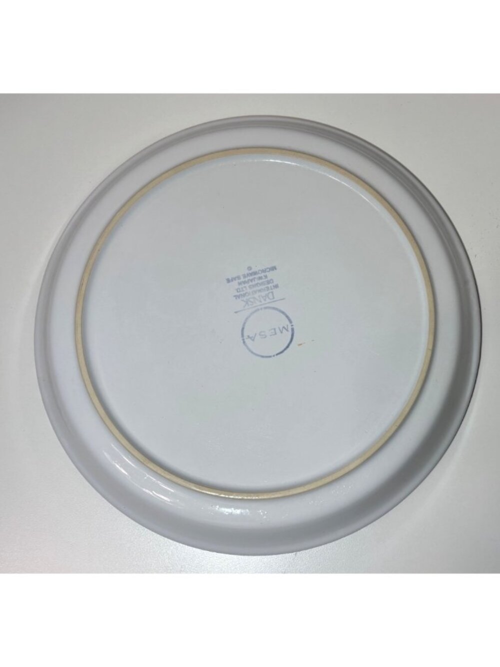 Dansk Mesa WHITE SAND Dinner Plate 10.5" Stoneware Japan - Picture 4 of 5